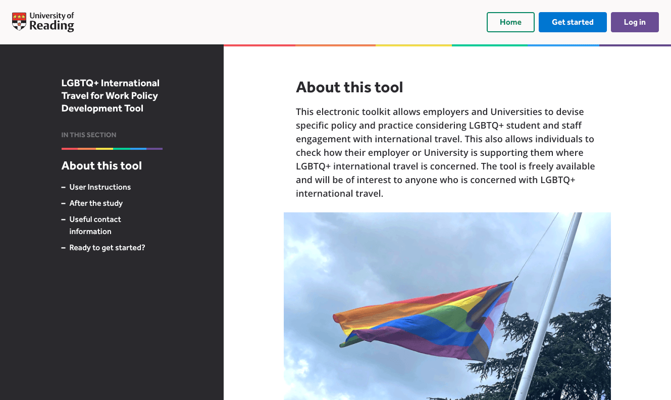 LGBTQ+ website